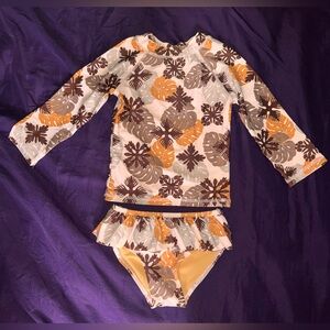 Kalo Kini Rashguard + Bottoms Set girls